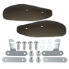 Harley & Honda Smoked Motorcycle Handlebar Handguards 2 x Protectors