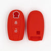 SUZUKI SX4 Swift Vitara S-CROS Red Key Silicone Shell FOB Cover Fit