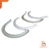Mitsubishi Triton Ute W32 White Fender Flares Wheel Arches (05-15)
