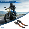 Yamaha MT125 Black Orange Adjustable Short Long Brake Clutch Levers
