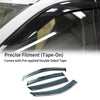 BMW X6 Side Window Vent Visors Black 1 Set Deflectors (2008-2014)