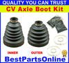 Dodge Ram 1500 4WD 2 x CV Axle Boot Kit Front Inner & Outer (2002–2005)
