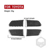Toyota Corolla 2019-2024 Soft Carbon Fiber Interior Door Handle Panel Set