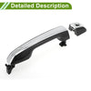 Toyota Lexus GX460 4Runner Exterior Door Handle Silver Tone (2010-2023)