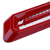 Universal Models 2 x Red Car Exterior Hood Air Flow Fender Side Vent Intakes