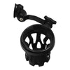 Harley Street Glide Dyna Black Handlebar Mount Drink Cup Holder (2006-2023)