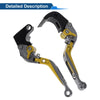 Honda CBR600RR (2003-2016) - Titanium Gold Tone Adjustable Brake Clutch Levers