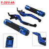 Suzuki GSXR600 / 750 Fold Extendable Brake Clutch Levers Grip Kit (2006-2019)
