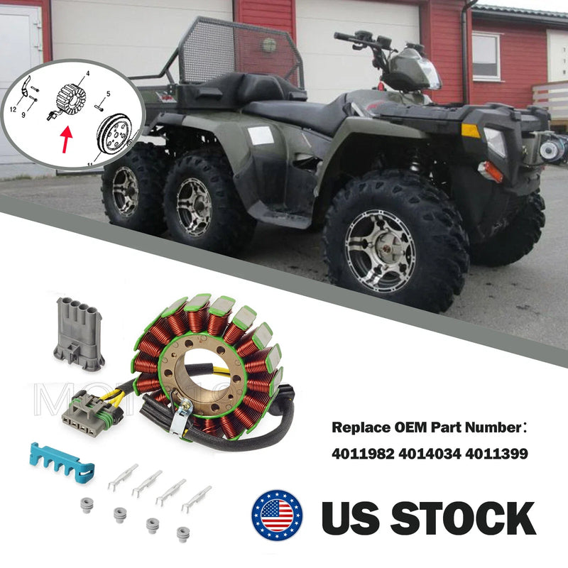 Polaris RZR Sportsman Ranger Stator Coil (2005–2014)