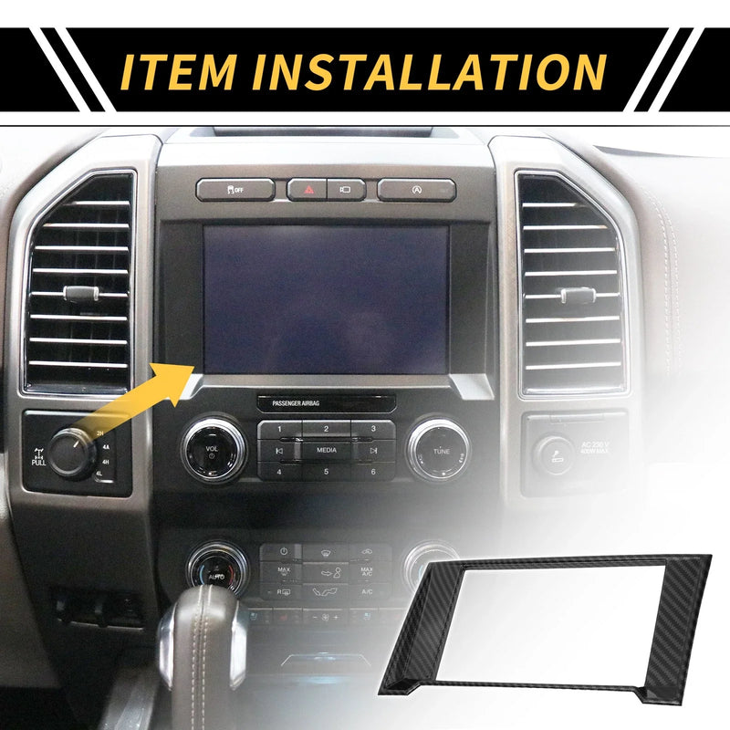 Ford F-150 Central Dashboard Meter Frame Cover Trim (2015-2020)