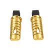Daytona 660, T100 (2018-2024), T120 Gold Rear Passenger Foot Pegs (2016-2024)