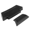 Motorcycle Black Rear Saddlebag Trunk Passenger Backrest Pad