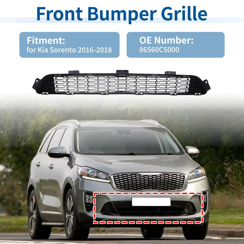 Kia Sorento (2016-2018) 1 Pcs Lower Grille Bumper Cover