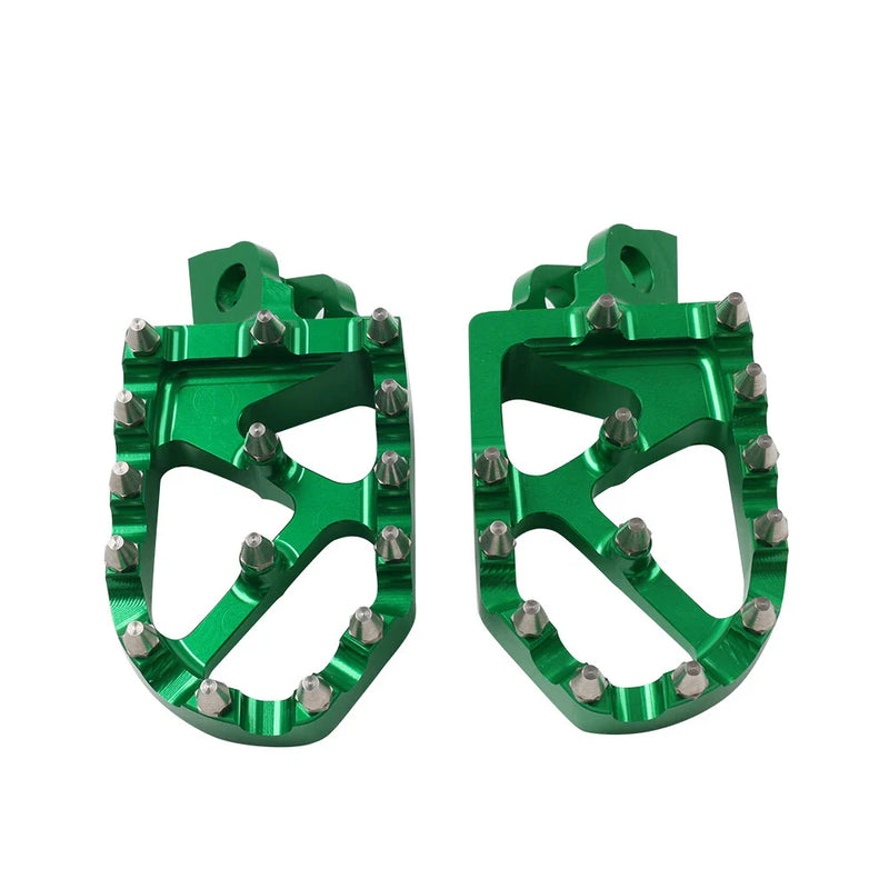 Kawasaki KX100, KX65 & Suzuki RM100, RM65 CNC MX Foot Pegs (2000-2023)
