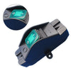 30A 220V Waterproof Inline Cord Switch IP65 Green Black with Indicator
