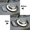 BMW 6 Series E63 E64 Carbon Fiber FM Switch Panel Cover (2004-2010)