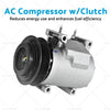 Jeep Grand Cherokee, Dodge Challenger AC Compressor w/Clutch (2011-2023)