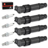 Suzuki Hayabusa GSX1300R 4 x Coils Iridium Spark Plugs (1999–2021)