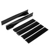Benz W204 W205 C300 Gloss Black Side Skirt Extensions (2008-2015)