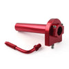 Universal Motorcycle w / Handgrip Red Throttle Cable Adjuster