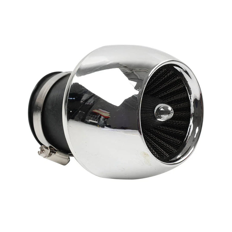 ATV Pit Dirt Bike Quad Silver 28MM 35MM 42MM 48MM Air Filter