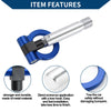 Toyota Yaris (2020-2023) - 23cm Blue Tow Hook Ring