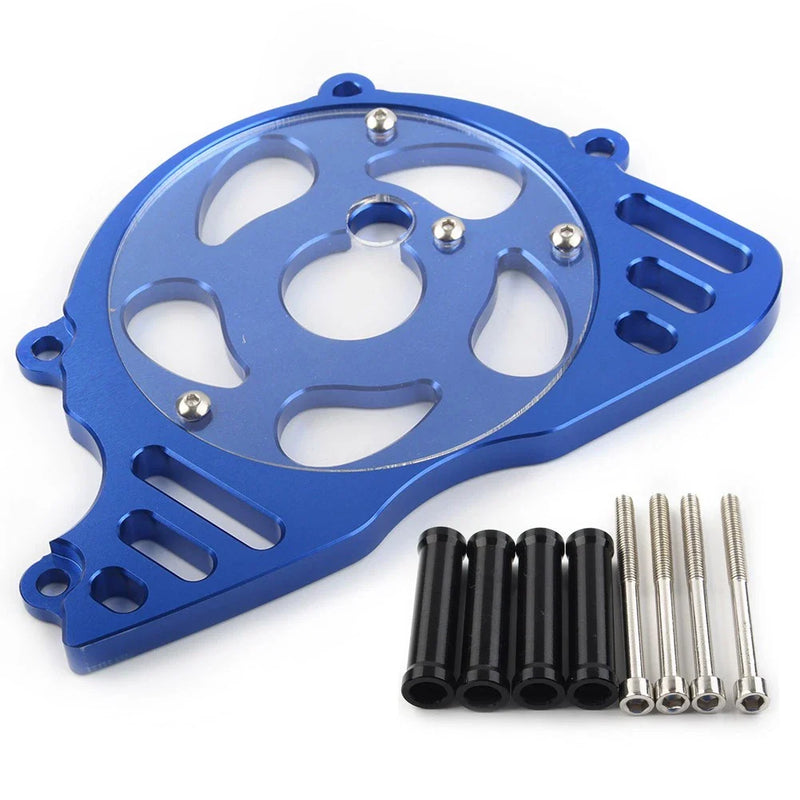 Kawasaki Z1000 Blue Engine Sprocket Cover Chain Guard (2010-2021)