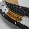 Adjustable Chrome Front Bumper Lip Splitter Strut Rods