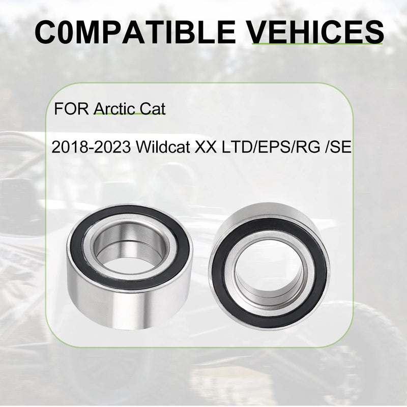 Arctic Cat Wildcat XX 2 x Wheel Bearing (2018–2023)