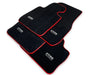 BMW ER56 Design Emblem Red LHD Tailored Floor Mats (1990-2022)