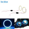 Universal Car 70MM 12V LED Halo Ring DRL Fog Headlights