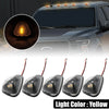 Ford F150 5 x Clear Cab Marker Light Covers Yellow (1999-2016)