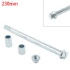 125cc 140cc Quad Dirt Pit Bike M15x 230mm + 2 Spacers Axle