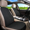 Universal Fit () Black Car Front Seat Cushion Covers Set