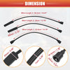 Toyota Celica Pickup 1.9L 2.0L 5 x Spark Plug Wire Ignition Coil Cable