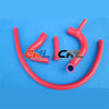 Austin Rover Mini Cooper RED Silicone Radiator Hose (1975-1989)