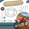 Honda XR80R / CRF80F Link X-Ring Drive Chain & Sprockets (1985–2013)