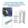 YAMAHA YZF R25 R3 MT07 MT09 MT10 MT03 FZ09 Front Foot Pegs (2014-2023)