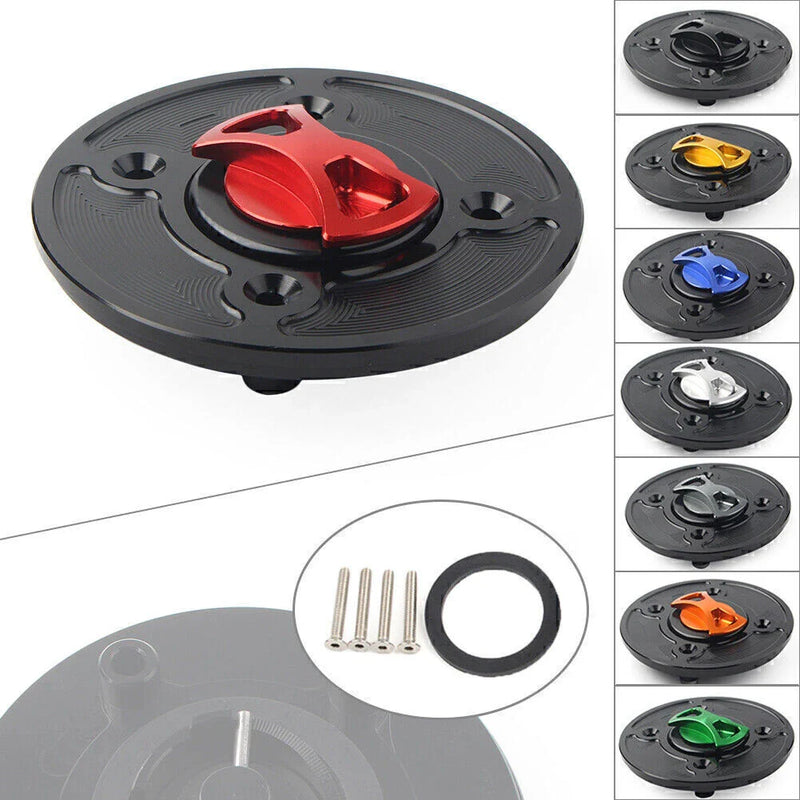 Kawasaki Ninja 400, 650, Z900, Versys 1000 CNC Fuel Gas Tank Cap Cover