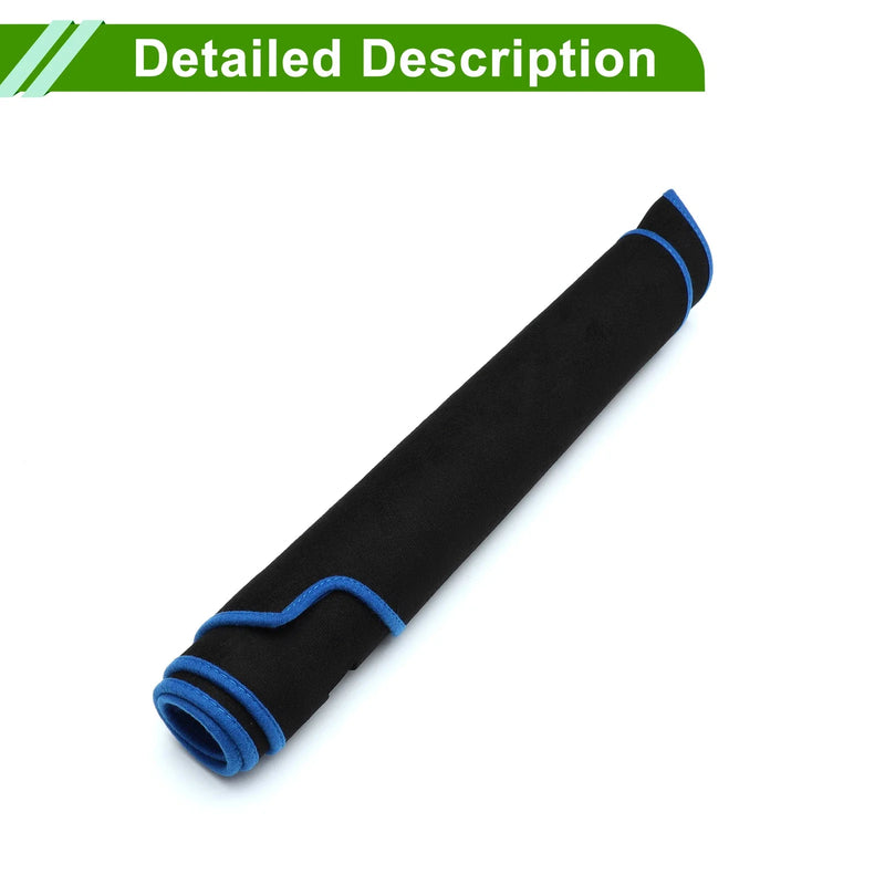 Honda Insight 2009-2014 Sun Protector Pad Black Blue Dashboard Cover Mat