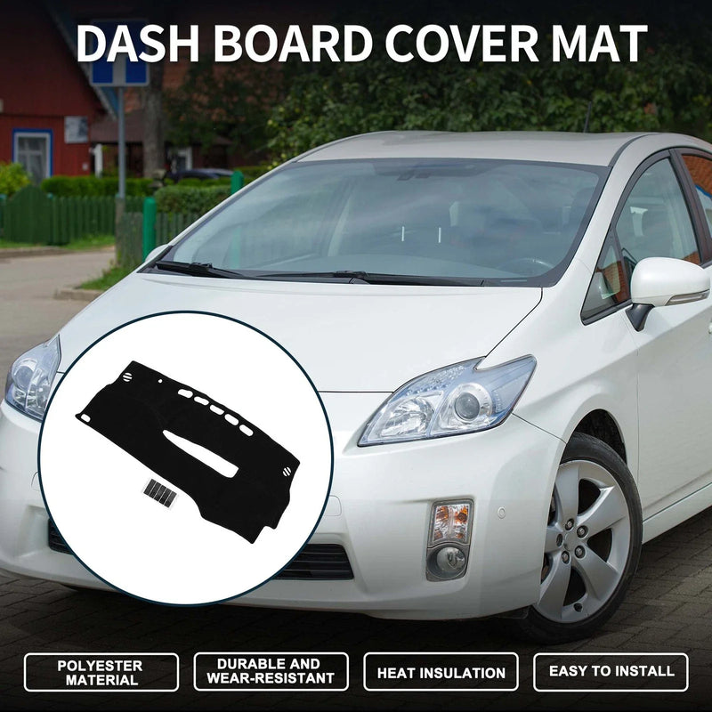 Toyota Prius 30 Series (2005-2015) - Black 1 Set Dashboard Cover Mat