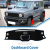 Toyota Tundra 2014-2021 Sun Protector Black Blue Dashboard Cover Mat
