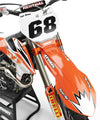 KTM SXF 250 450 SHOCKWAVE Decal Stickers (2007-2010)