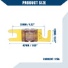Car Motorcycle Gold Tone 10 x Mini ANL 175A Fuses
