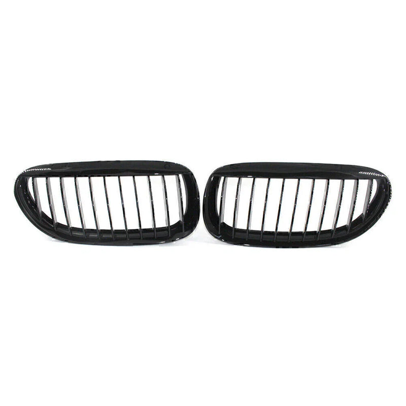 BMW E63 E64 650i M6 1x Pair Front Kidney Grille (2004-2010)