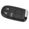 Jeep Chrysler Dodge 3 Button Car Key Cover Housing (2011-2023)