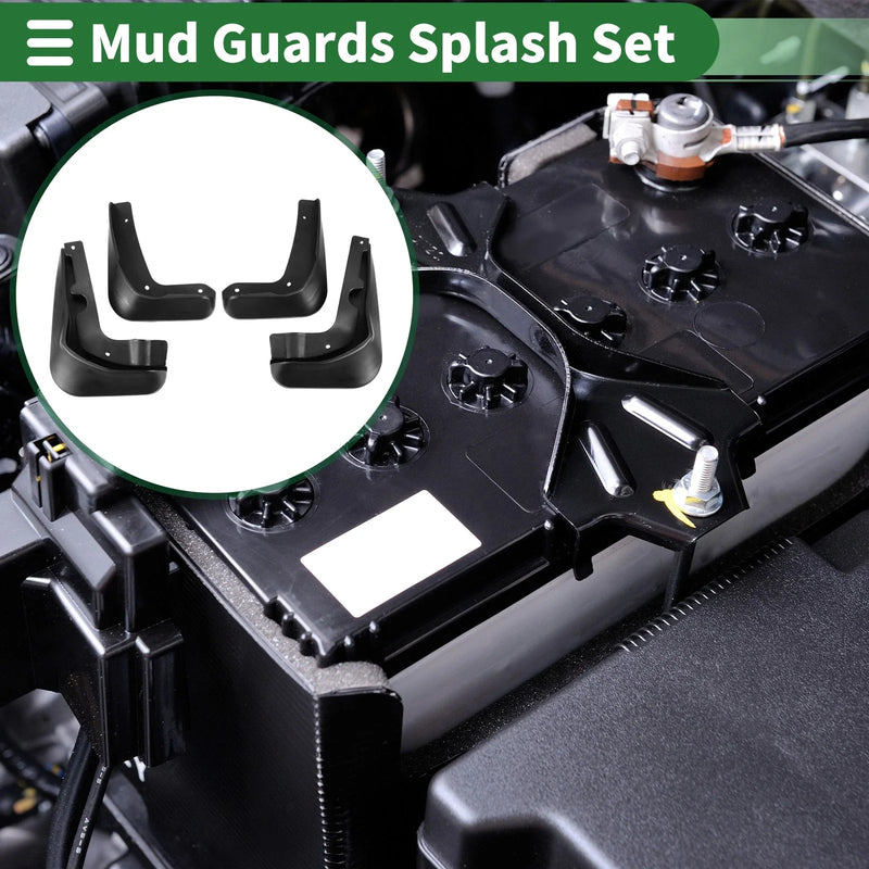 Ford Focus Saloon 2012-2018 with Mount Accessories Mud Flaps Splash Guards