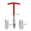 Bar Flexible Spanner Socket Wrench Set 3PCS High Torque T-Handle