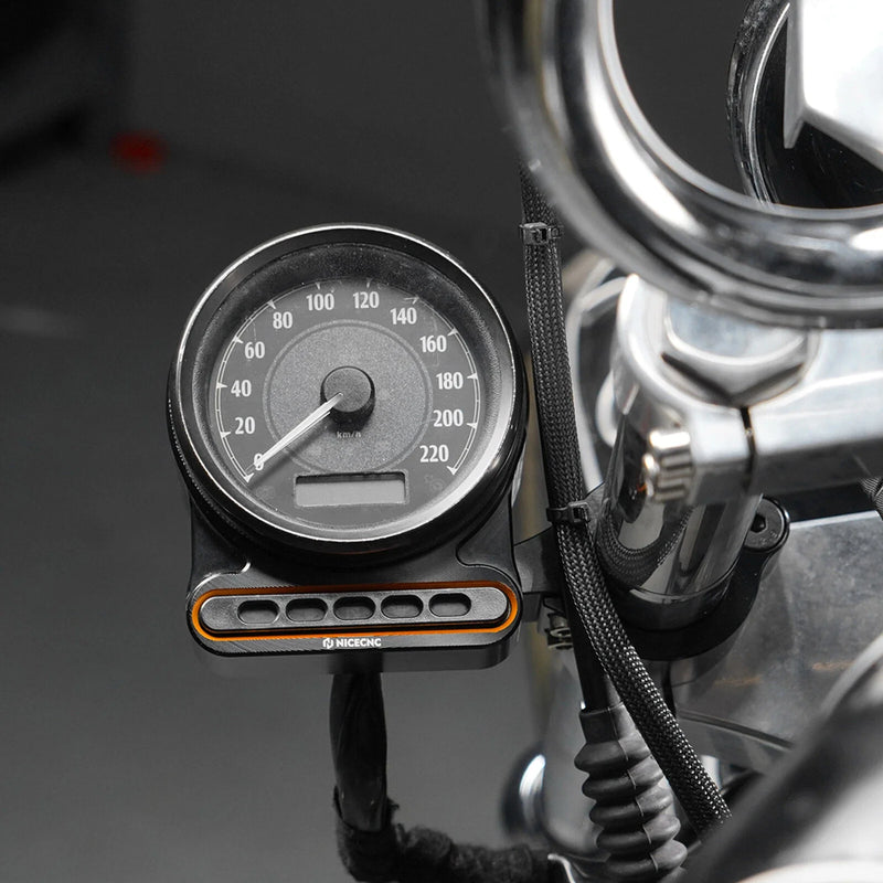 Harley Roadster XL1200CX Speedometer Bracket Relocation Clamp (2016-2020)