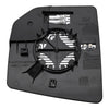Ford F-150 Mirror Glass Heated Right Passenger Side (2015–2020)